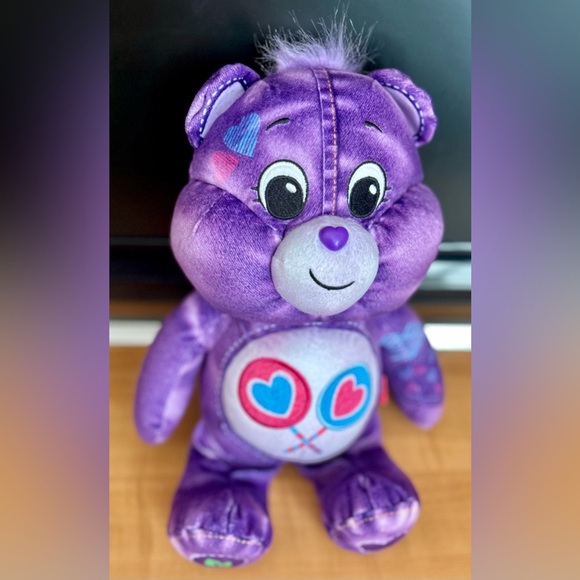 Care Bears share bear denim design caring for the earth 2023 plush toys - Picture 2 of 4